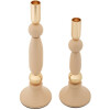 Mauro Ferretti Svícen Strek růžová – 2ks set prům. 9,5x25/30 cm