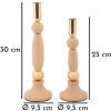 Mauro Ferretti Svícen Strek růžová – 2ks set prům. 9,5x25/30 cm