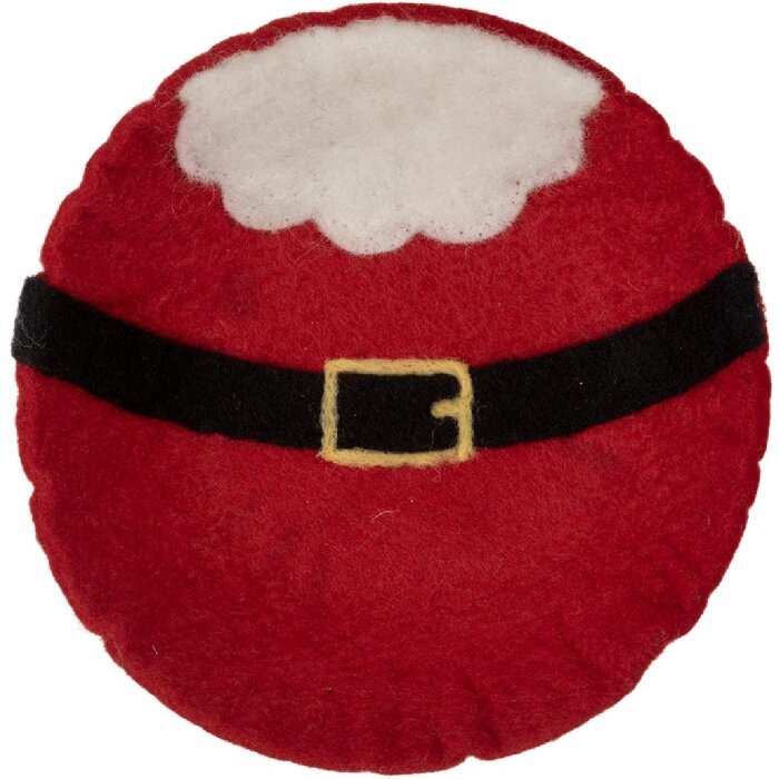 Clayre & Eef 66291 Filcová mísa Santa Claus 18x4 cm