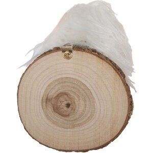 Clayre & Eef 66295 Nástěnný věšák Filzový pes 11x15x14 cm