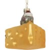 Clayre & Eef 6GL5305 Vánoční ozdoba 8x8x8 cm