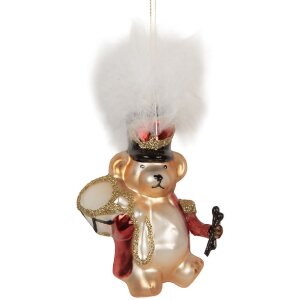 Clayre & Eef Vánoční ozdoba sklo 9x5x12 cm