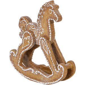 Clayre & Eef Dekorační houpací koník 14x4x15 cm