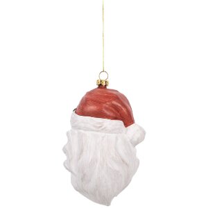Clayre & Eef 66083 Dekorace Závěsný Santa Claus 9x7x15 cm