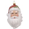 Clayre & Eef 66083 Dekorace Závěsný Santa Claus 9x7x15 cm