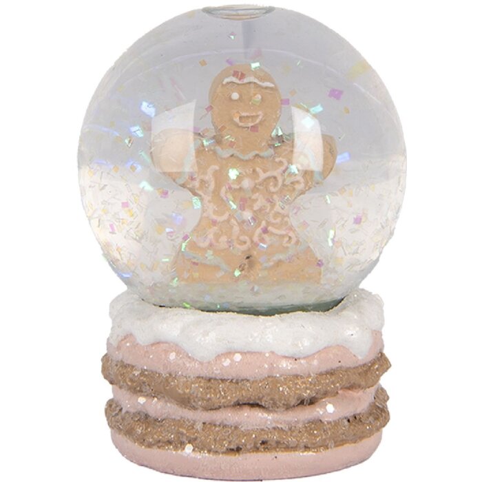 Clayre & Eef Koule sněhová Ø 5x7 cm - Vánoční dekorace