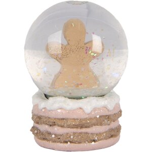 Clayre & Eef Koule sněhová Ø 5x7 cm - Vánoční dekorace