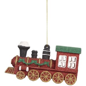 Clayre & Eef 66092 Dekorační závěs Lokomotiva 12x4x7 cm