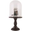 Clayre & Eef Skleněná kupole s LED dekorací Ø 17x36 cm