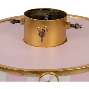 Clayre & Eef Stojan na vánoční stromek 40x40x30 cm růžové zlato