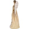 Clayre & Eef Vánoční skupina 15x12x30 cm béžovo-zlatá
