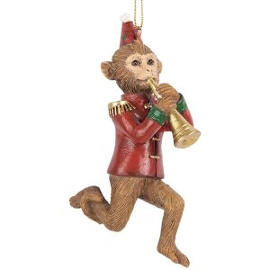 Clayre & Eef Dekorační závěs Opička...