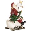 Clayre & Eef Dekorace Santy na labuti 13x10x16 cm