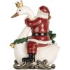 Clayre & Eef Dekorace Santy na labuti 13x10x16 cm