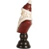 Clayre & Eef 6PR5674 Dekorační busta Santa Clause 7x5x15 cm