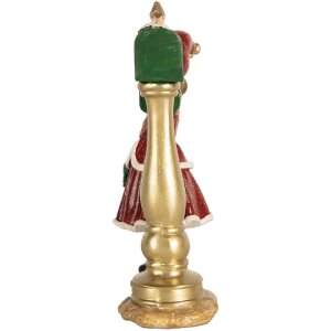 Clayre & Eef dekorace Dítě u schránky 12 cm