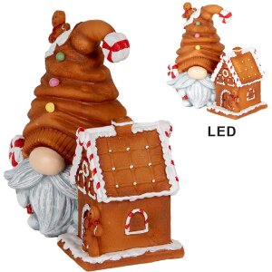 Clayre & Eef Dekorativní trpaslík s LED...