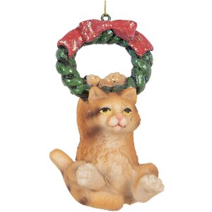 Clayre & Eef Dekorační závěs Kočka...