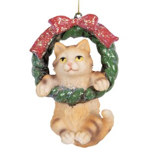 Clayre & Eef Dekorační závěs Kočka...