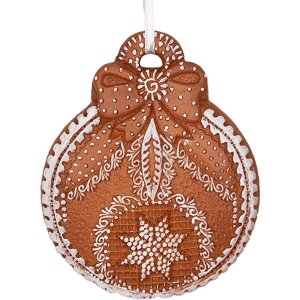 Clayre & Eef Vánoční závěs Koule...