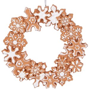 Clayre & Eef Dekorační závěs Věnec...