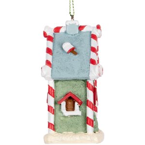 Clayre & Eef Dekorační závěs Dům 6x4x8...