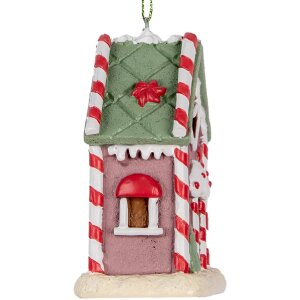 Clayre & Eef Dekorační závěs Dům 6x4x8...