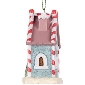 Clayre & Eef Závěsný domeček 6x4x8 cm...