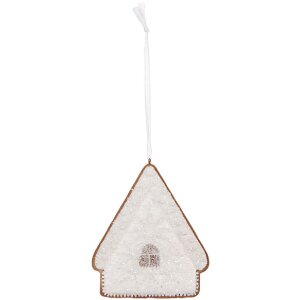 Clayre & Eef Dekorační závěs Dům 9x1x10...