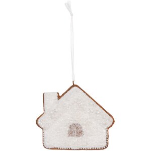 Clayre & Eef Dekorační závěs Dům 9x1x8...