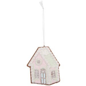 Clayre & Eef Dekorativní závěs Dům...