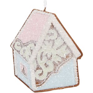 Clayre & Eef Dekorační závěs Dům...