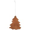 Clayre & Eef 6PR5348 Dekorace Závěs Vánoční Stromeček 9x1x10 cm