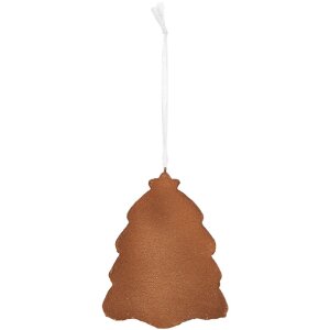 Clayre & Eef 6PR5350 Dekorace závěsný vánoční stromek 8x1x10 cm