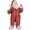 Clayre & Eef Vánoční dekorace Santa Claus 18x11x31 cm