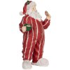 Clayre & Eef Vánoční dekorace Santa Claus 18x11x31 cm