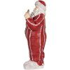 Clayre & Eef Vánoční dekorace Santa Claus 18x11x31 cm
