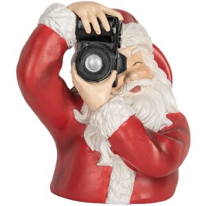 Clayre & Eef 6PR5762 Dekorativní Busta Santa...