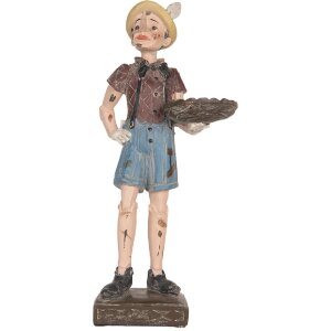 Clayre & Eef Pinocchio 14x10x31 cm – Dekorativní figurka
