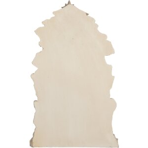 Clayre & Eef Vánoční skupina 15x7x24 cm béžová/bílá