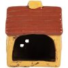 Clayre & Eef Dekorační domeček 8x7x10 cm Keramika