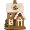 Clayre & Eef Dekorační domeček 15x12x20 cm