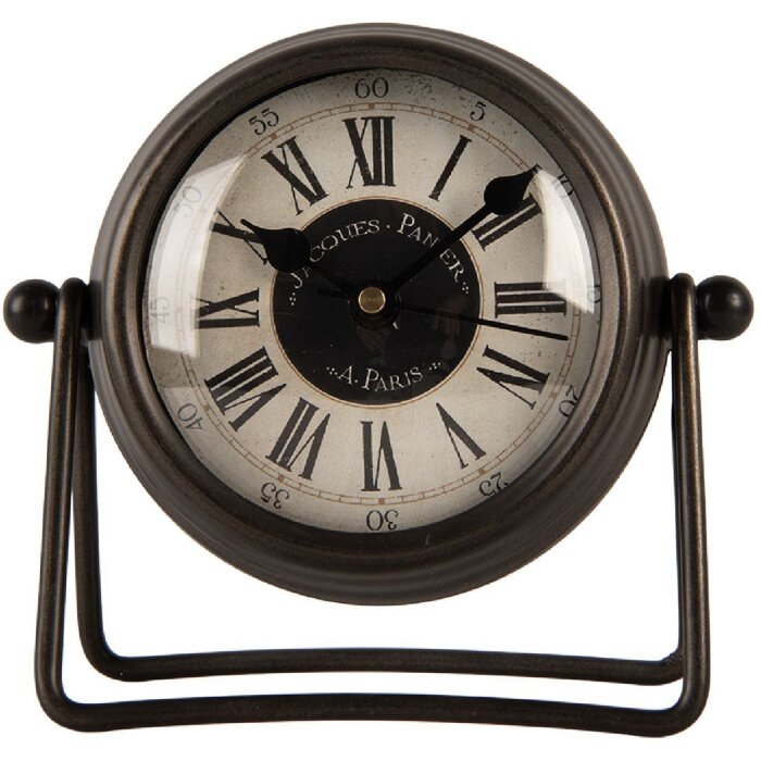 Clayre & Eef Stolní hodiny 12x5x11 cm / 1xAA baterie