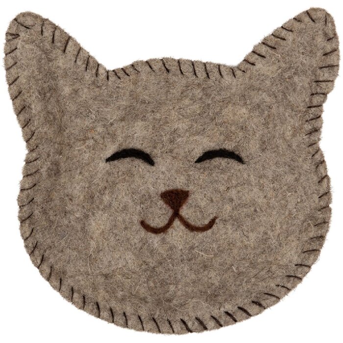 Clayre & Eef 66301 Plstěná miska Pes 15x16x4 cm