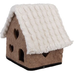 Clayre & Eef Plstěný domeček 13x10x13 cm...