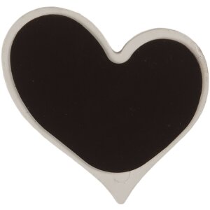 Clayre & Eef Magnet 6x1x6 cm Bílo-zlatý