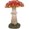 Clayre & Eef 6PR5746 Dekorační Houbička 6x8 cm Červeno-bílá