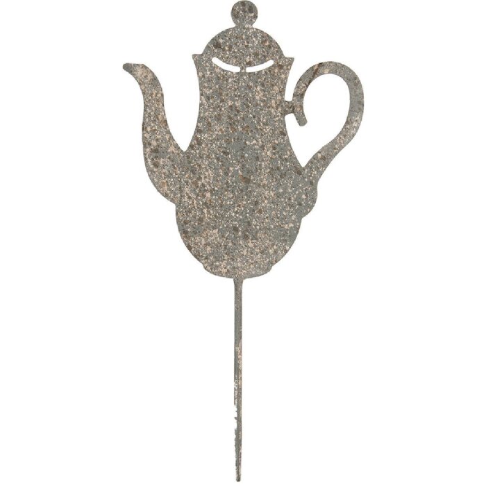 Clayre & Eef 6Y5828 Zahradní dekorace Konvice 20x1x40 cm