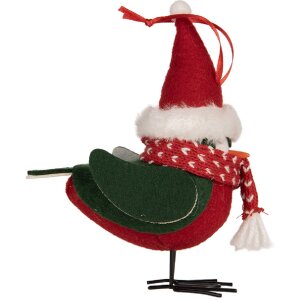 Clayre & Eef 66339 Dekorace Pták 11x7x12 cm...