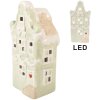 Clayre & Eef LED domeček 11x9x22 cm zelený